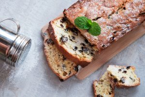 Canterbury Cake - Raisin Cake Recipe - Four Leaf Milling